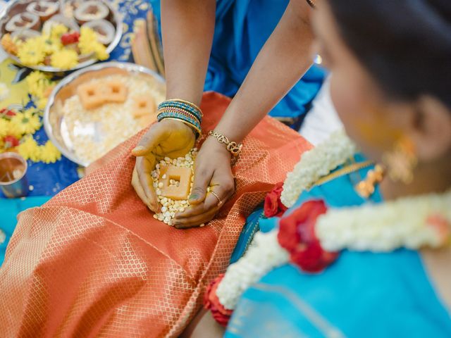 Sandhya and Rohit's wedding in Bangalore, Karnataka 15