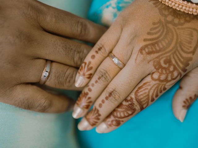 Sandhya and Rohit's wedding in Bangalore, Karnataka 17