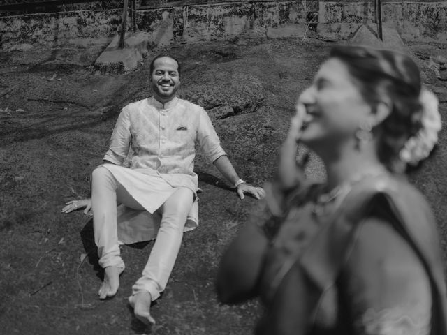 Sandhya and Rohit's wedding in Bangalore, Karnataka 20