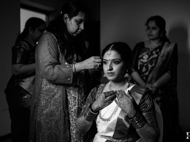 Sandhya and Rohit's wedding in Bangalore, Karnataka 37