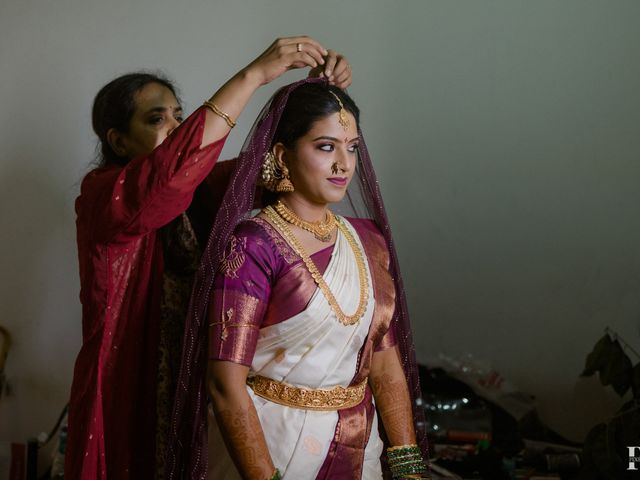 Sandhya and Rohit's wedding in Bangalore, Karnataka 38