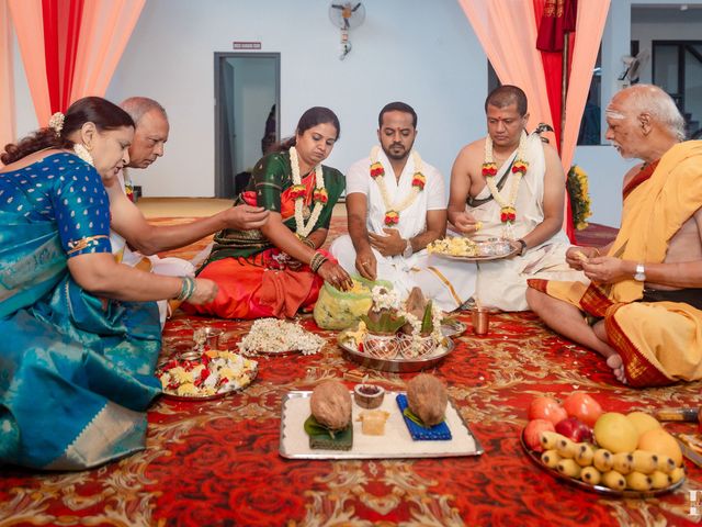 Sandhya and Rohit's wedding in Bangalore, Karnataka 40