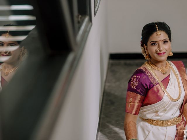 Sandhya and Rohit's wedding in Bangalore, Karnataka 47