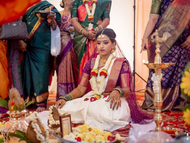 Sandhya and Rohit's wedding in Bangalore, Karnataka 52