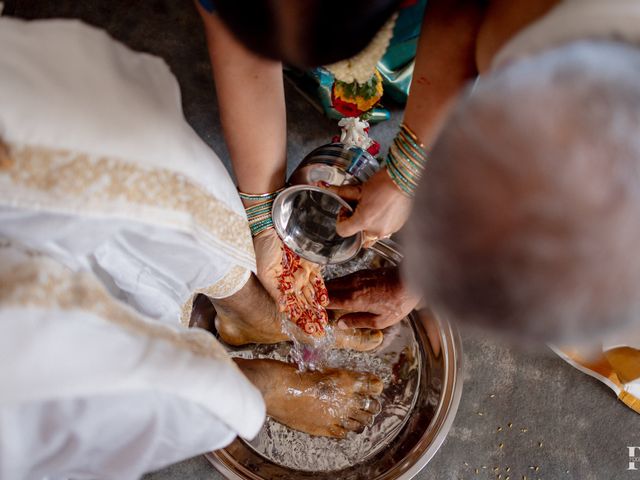 Sandhya and Rohit's wedding in Bangalore, Karnataka 56