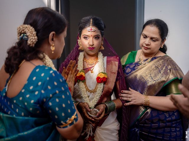 Sandhya and Rohit's wedding in Bangalore, Karnataka 62