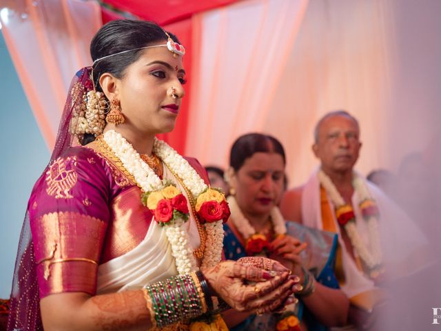 Sandhya and Rohit's wedding in Bangalore, Karnataka 69