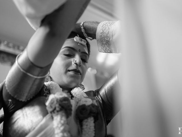 Sandhya and Rohit's wedding in Bangalore, Karnataka 73
