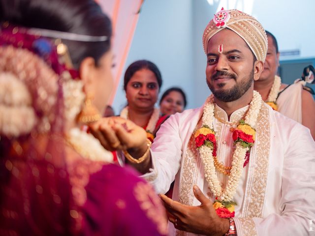 Sandhya and Rohit's wedding in Bangalore, Karnataka 76