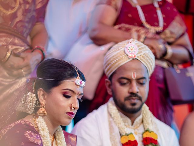 Sandhya and Rohit's wedding in Bangalore, Karnataka 78
