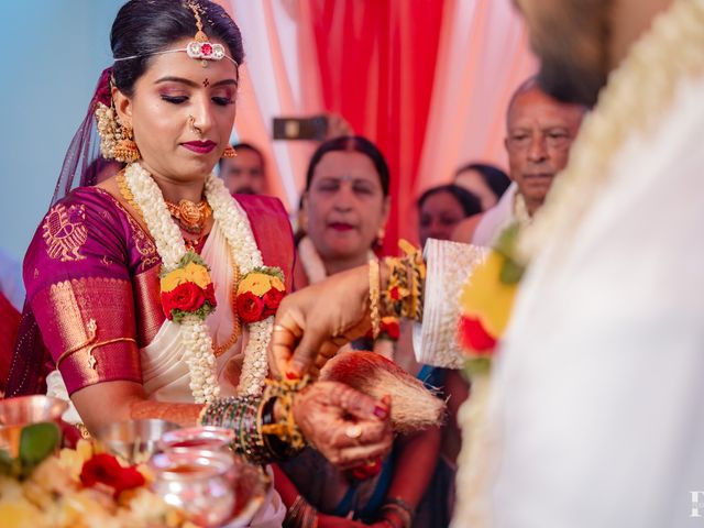 Sandhya and Rohit's wedding in Bangalore, Karnataka 81