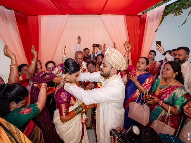 Sandhya and Rohit's wedding in Bangalore, Karnataka 84