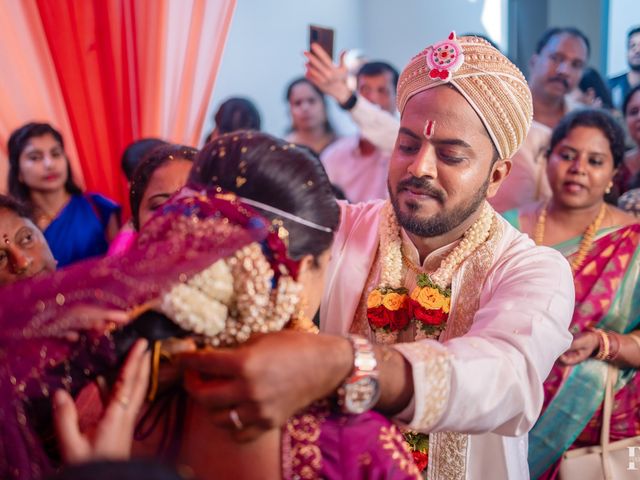 Sandhya and Rohit's wedding in Bangalore, Karnataka 88