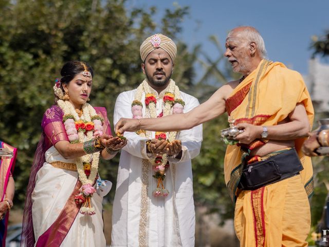 Sandhya and Rohit's wedding in Bangalore, Karnataka 100