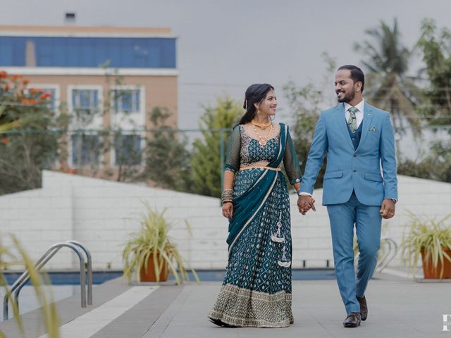 Sandhya and Rohit's wedding in Bangalore, Karnataka 107