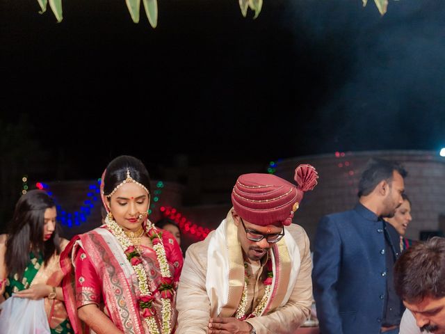 Ashka and Raghu's wedding in Ahmednagar, Maharashtra 106