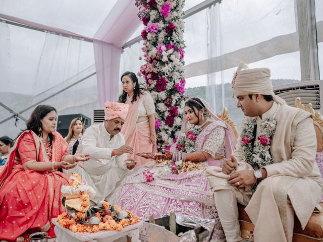 Akshita and Avinash's wedding in Dehradun, Uttarakhand 18