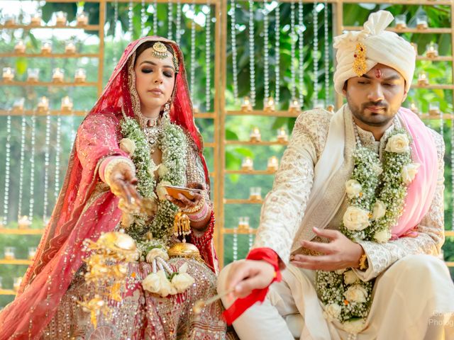 Richa and Debashsish's wedding in South Delhi, Delhi NCR 70