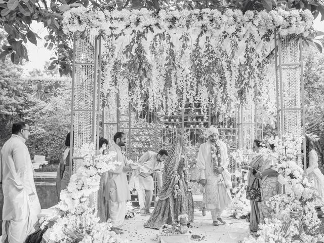 Richa and Debashsish's wedding in South Delhi, Delhi NCR 73