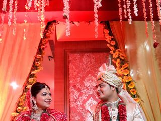 The wedding of Arpita and Raghav