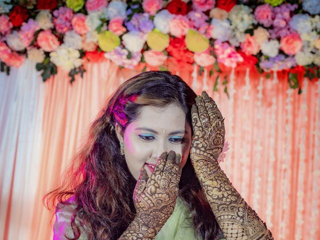 Dr. Amrita Bhattacharyya and Prokarso Chattopadhyay's wedding in Kolkata, West Bengal 11
