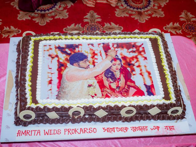 Dr. Amrita Bhattacharyya and Prokarso Chattopadhyay's wedding in Kolkata, West Bengal 13