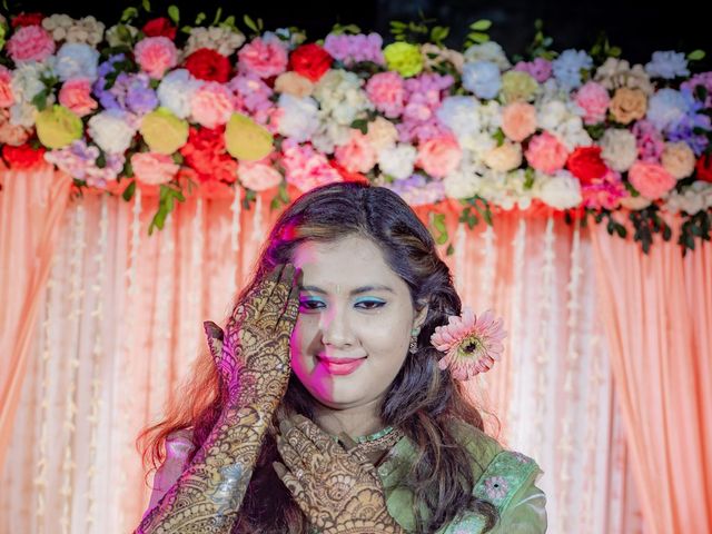 Dr. Amrita Bhattacharyya and Prokarso Chattopadhyay's wedding in Kolkata, West Bengal 20