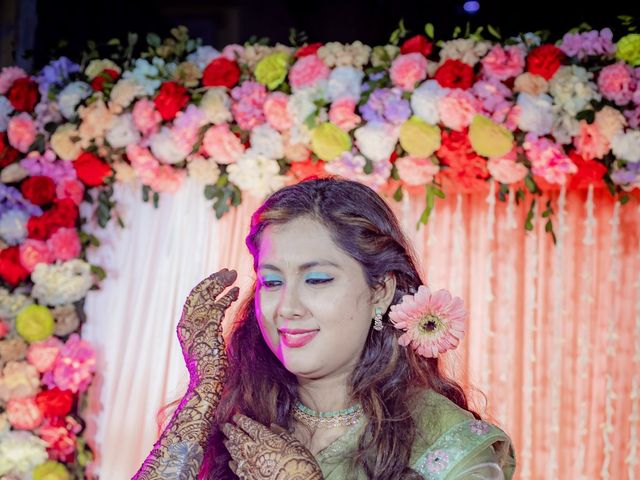 Dr. Amrita Bhattacharyya and Prokarso Chattopadhyay's wedding in Kolkata, West Bengal 24