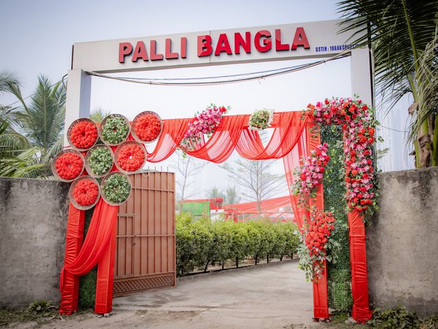 Dr. Amrita Bhattacharyya and Prokarso Chattopadhyay's wedding in Kolkata, West Bengal 33