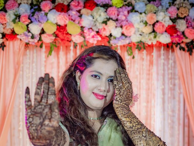 Dr. Amrita Bhattacharyya and Prokarso Chattopadhyay's wedding in Kolkata, West Bengal 38