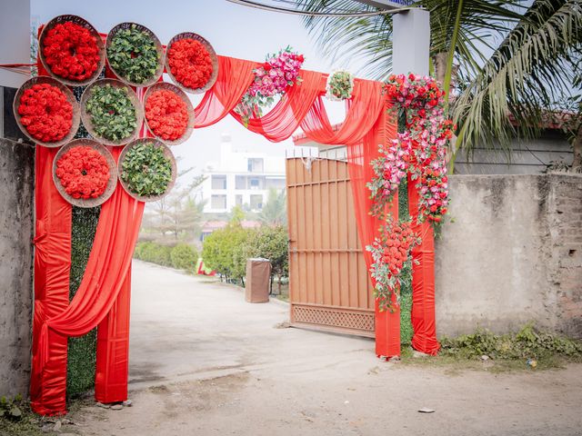Dr. Amrita Bhattacharyya and Prokarso Chattopadhyay's wedding in Kolkata, West Bengal 43