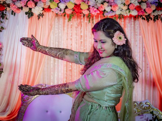 Dr. Amrita Bhattacharyya and Prokarso Chattopadhyay's wedding in Kolkata, West Bengal 49