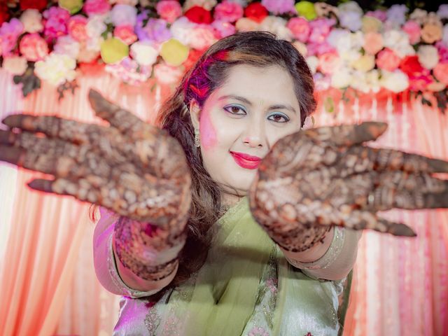 Dr. Amrita Bhattacharyya and Prokarso Chattopadhyay's wedding in Kolkata, West Bengal 61