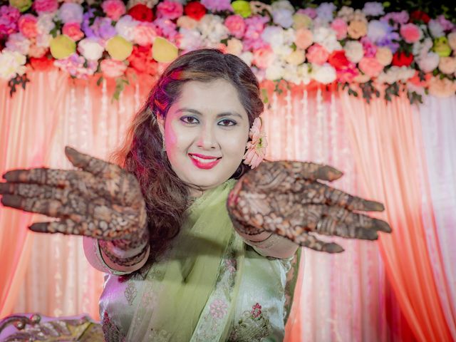 Dr. Amrita Bhattacharyya and Prokarso Chattopadhyay's wedding in Kolkata, West Bengal 65