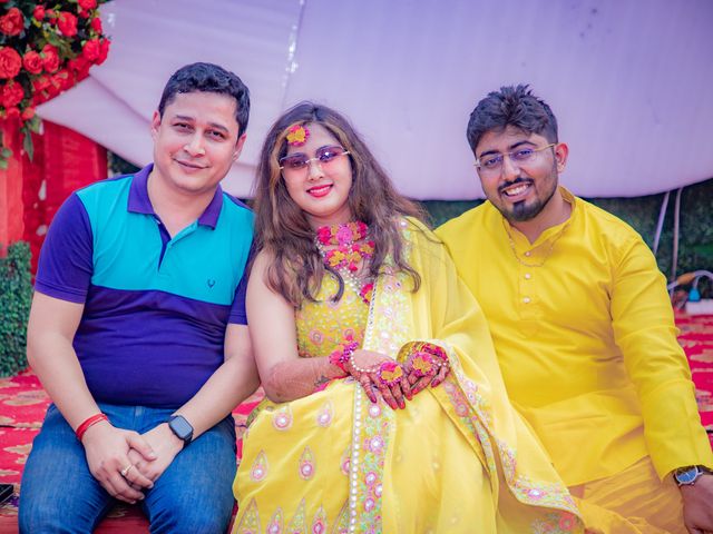 Dr. Amrita Bhattacharyya and Prokarso Chattopadhyay's wedding in Kolkata, West Bengal 94