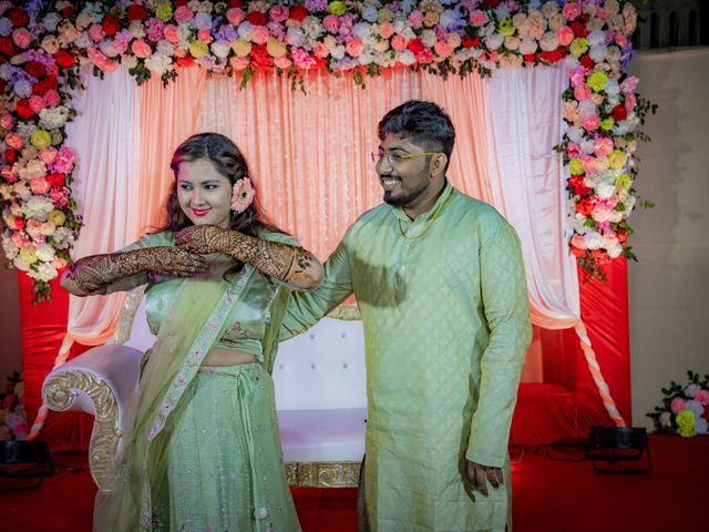 Dr. Amrita Bhattacharyya and Prokarso Chattopadhyay's wedding in Kolkata, West Bengal 108