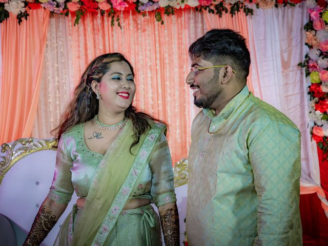 Dr. Amrita Bhattacharyya and Prokarso Chattopadhyay's wedding in Kolkata, West Bengal 111