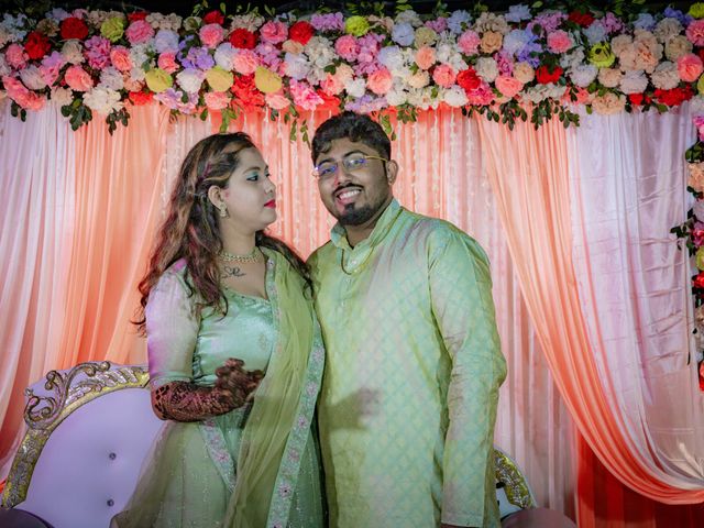 Dr. Amrita Bhattacharyya and Prokarso Chattopadhyay's wedding in Kolkata, West Bengal 119