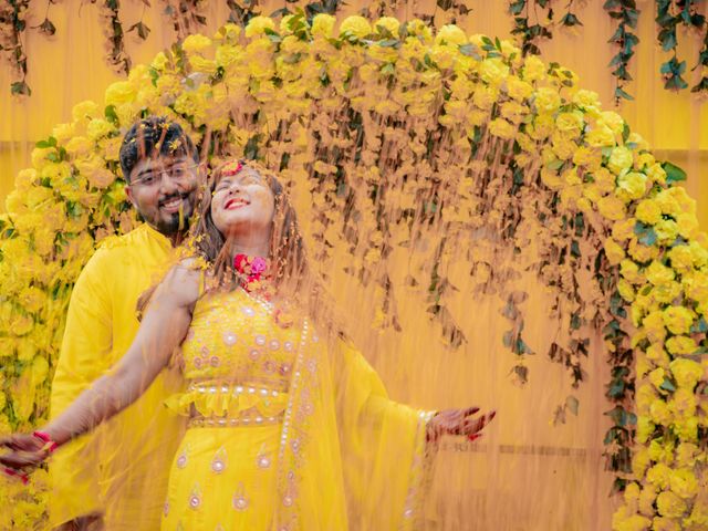 Dr. Amrita Bhattacharyya and Prokarso Chattopadhyay's wedding in Kolkata, West Bengal 123
