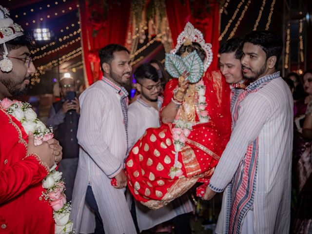 Dr. Amrita Bhattacharyya and Prokarso Chattopadhyay's wedding in Kolkata, West Bengal 126