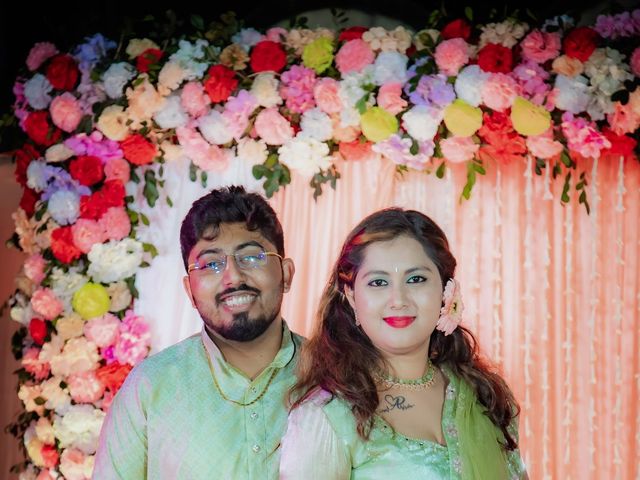 Dr. Amrita Bhattacharyya and Prokarso Chattopadhyay's wedding in Kolkata, West Bengal 132