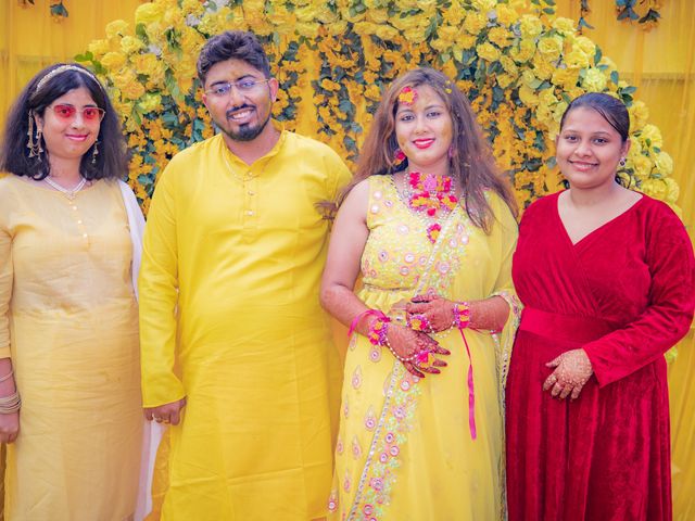 Dr. Amrita Bhattacharyya and Prokarso Chattopadhyay's wedding in Kolkata, West Bengal 141