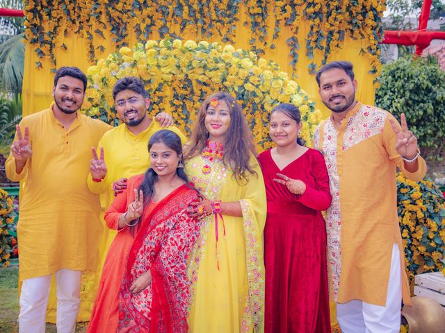 Dr. Amrita Bhattacharyya and Prokarso Chattopadhyay's wedding in Kolkata, West Bengal 143