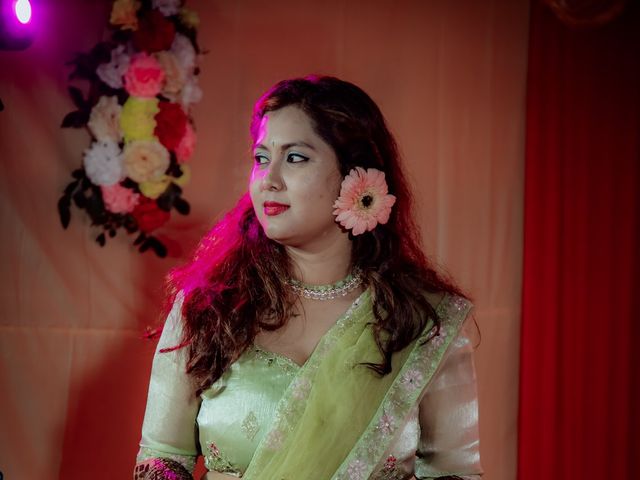 Dr. Amrita Bhattacharyya and Prokarso Chattopadhyay's wedding in Kolkata, West Bengal 146