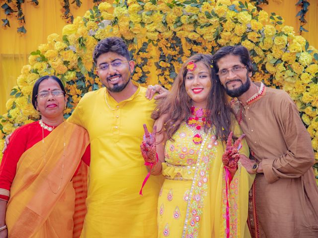 Dr. Amrita Bhattacharyya and Prokarso Chattopadhyay's wedding in Kolkata, West Bengal 150