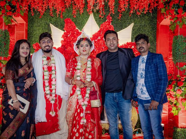 Dr. Amrita Bhattacharyya and Prokarso Chattopadhyay's wedding in Kolkata, West Bengal 259