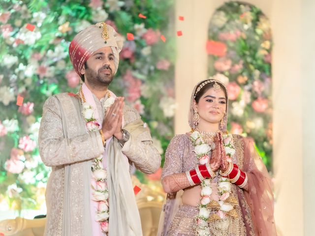 Garvit and Chitra's wedding in South Delhi, Delhi NCR 112
