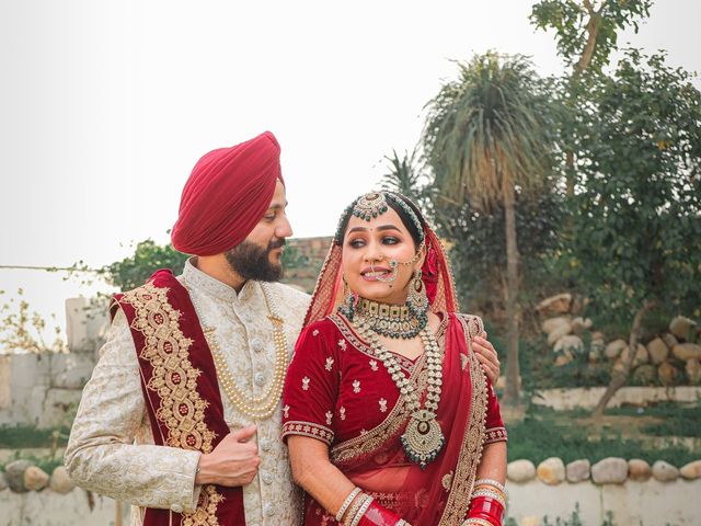 Dildeep and Harman&apos;s wedding in Ludhiana, Punjab 26