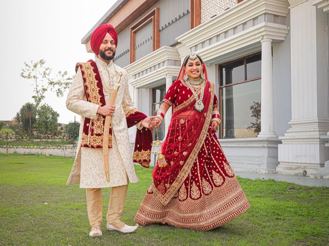 Dildeep and Harman&apos;s wedding in Ludhiana, Punjab 31