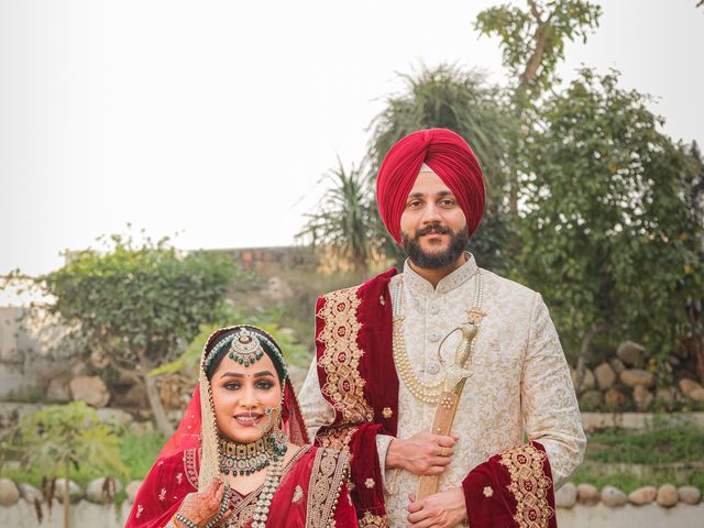 Dildeep and Harman&apos;s wedding in Ludhiana, Punjab 33